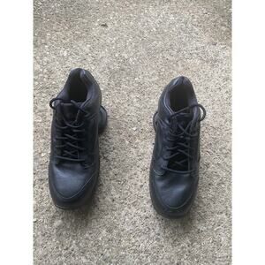 Z Coil Shoes Mens 12 Black Orthopedic Spring Coil Legend Leather Comfort